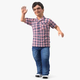 Walking Dwarf Man Everyday Style 3D