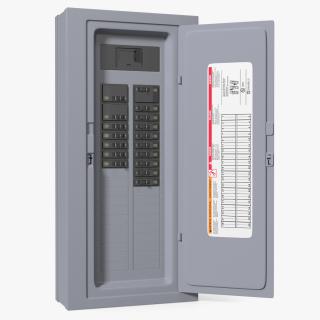 3D model Electrical Panel Fuse Box