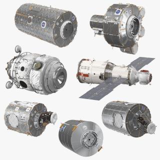 ISS Modules Collection 5 3D model