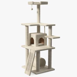 3D Cat Tree 5-Level