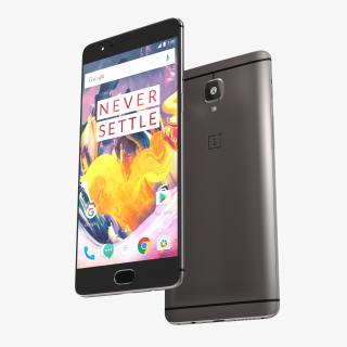 OnePlus 3T 3D Model 3D model