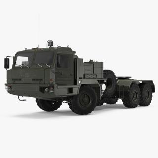 All Terrain Tractor Truck Baz 64022 Rigged 3D