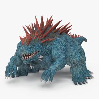 The Fantasy Creature Basilisk 3D model