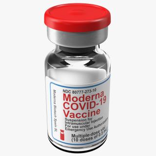 3D Moderna Covid19 Vaccine model