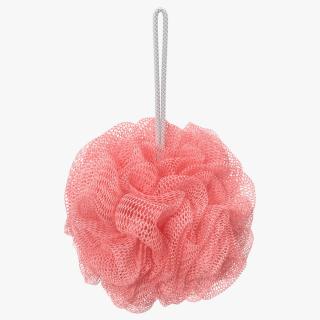 3D Mesh Bath Sponge with Hang Rope