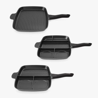 3D Grill Pans Collection