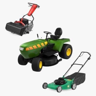 Lawn Mowers Collection 3D