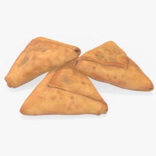 3D model Samosa