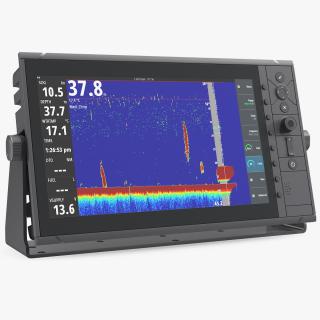 3D Marine Fish Finder with Color LCD Display