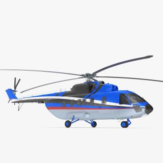 Interethnic Helicopter MI-171 A3 Blue 3D