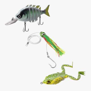 3D model Fishing Lure Collection 3