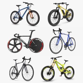 3D Bicycles Collection 4