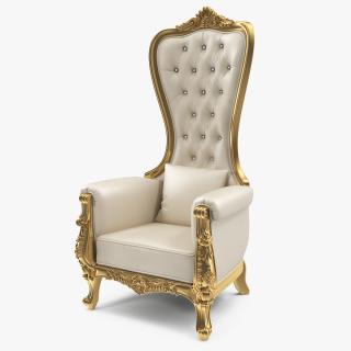 Throne Chair 3D
