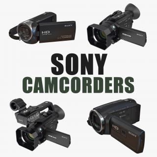 3D Sony Camcorders Collection