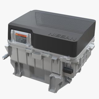 Nissan Leaf Electric Engine 3D