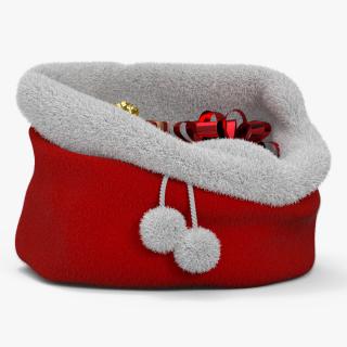 Santa Bag of Gifts Fur 3D