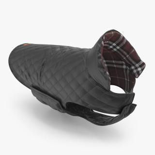 Dog Coat Black 3D model