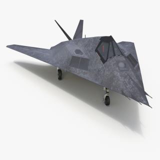 3D Combat Stealth Fighter Jet