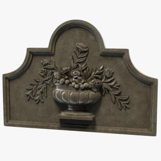 3D Stone Outdoor Decor Relief