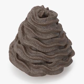 3D Chocolate Whipped Cream for 3D Print