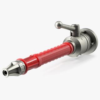 3D Plastic Fire Fighting Hose Nozzle model