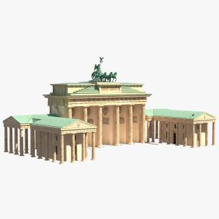 3D Brandenburg Gate