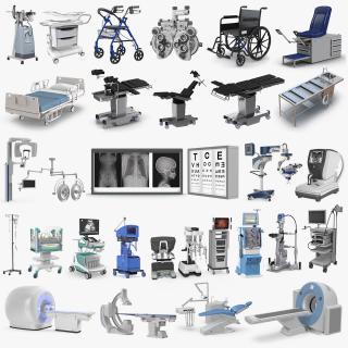 3D model Medical Equipment Collection 6