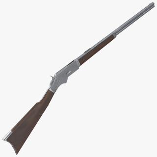 Winchester 1873 Lever-action Rifle 3D model