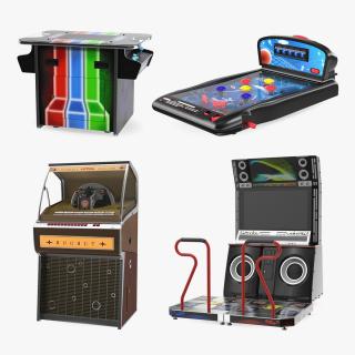 3D model Arcade Games Collection 6