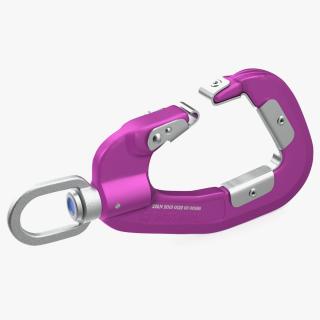 3D Continuous Belay System Carabiner Kanhook