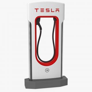 3D Tesla Supercharger model