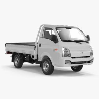 Flatbed Truck Hyundai HR 2023 3D model