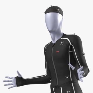 Motion Capture Suit Mannequin in Pose 3D