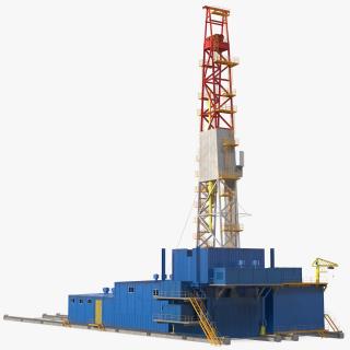 3D Uralmash Sectional Drilling Rig