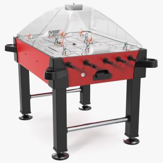 3D model Stick Hockey Table Rigged