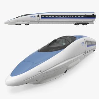 3D model Shinkansen 500 Locomotive