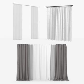 3D model Curtain Collection 3