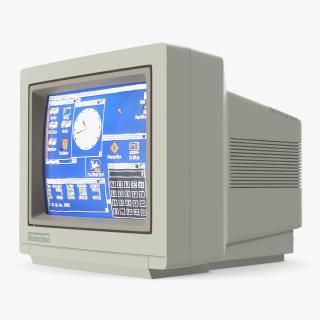 3D model Vintage Commodore Monitor