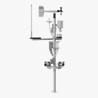 3D model Weather Station