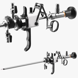 Richard Wolf Resectoscope with Roller Electrode 3D