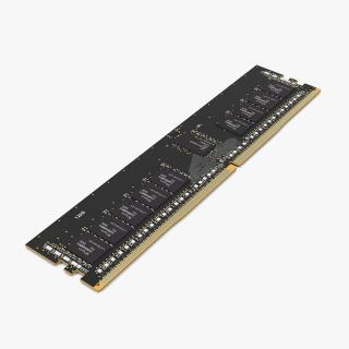 3D Kingston SDRAM Memory Module model