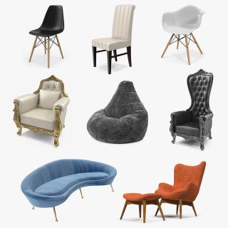 Furnishings 3D Models Collection 3D