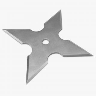 Shuriken Four Point 3D model