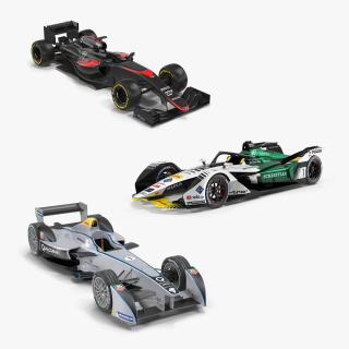 3D model Formula Cars 3D Models Collection 2