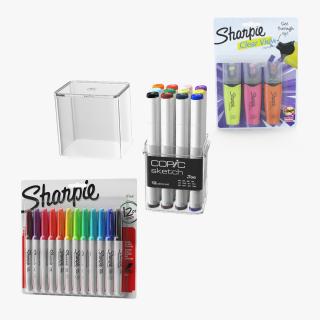 3D Permanent Markers with Package Collection