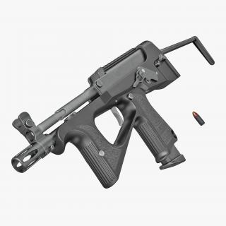 3D Machine Pistol PP-2000 SMG