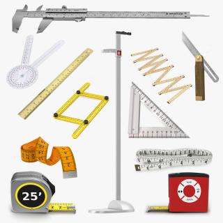 Measure Tools Collection 10 3D