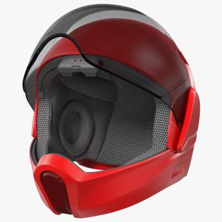 3D Smart Motorcycle Helmet model