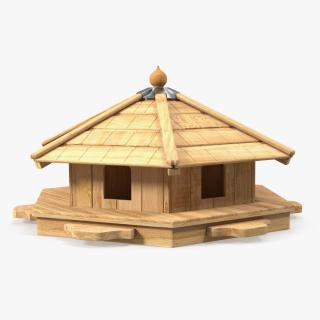 Floating Duck House 6 Nests 2 3D model