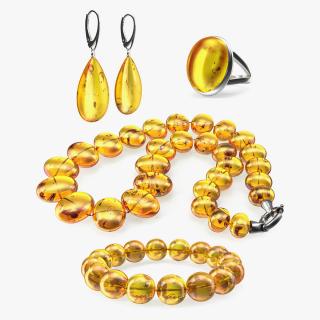 3D Amber Jewelry Collection 2